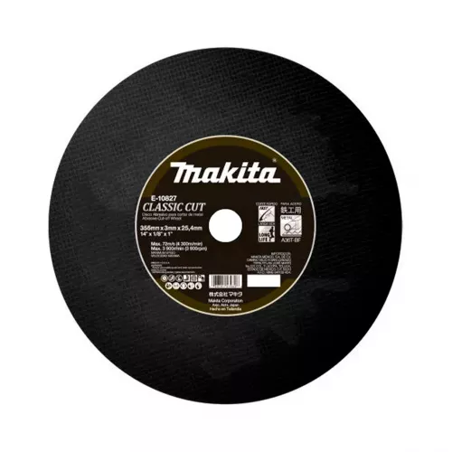 Disco Corte Metal 14X1/8X1 G A36 Negro Makita E-10827-25 - MAKITA