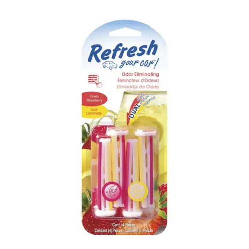Aromatizante Auto Aromas Fresh Strawber Refresh Rvbp-4Straw - REFRESH