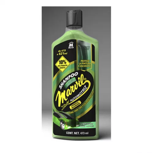 Shampoo Automotriz 473Ml Limpieza Profunda Marvil 110746 - MARVIL