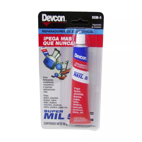 Adhesivo Contacto 050Ml 1.69Oz Super Mil Devcon Dsm-5 - DEVCON