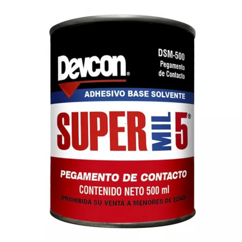 Adhesivo Contacto 500Ml 16.90Oz Super Mil Devcon Dsm-500