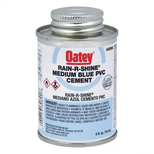 Cemento Pvc 118Ml 4Oz Azul Secado Rapido  R Oatey 32349Mx