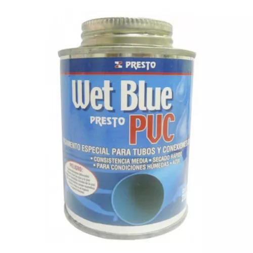 Cemento Pvc Azul 118Ml Wet Blue Presto 9608 - PRESTO