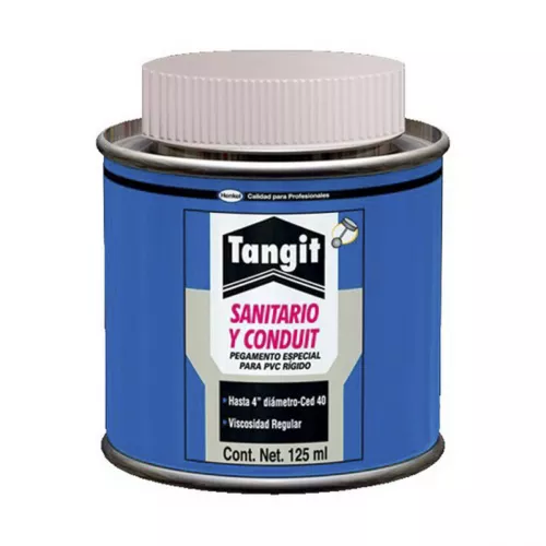 Cemento Pvc Azul 125Ml Sanitario Conduit Tangit 2731881 - TANGIT
