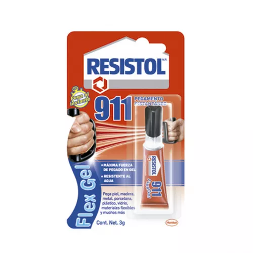 Adhesivo Instantaneo 03Gr 0.10Oz 911 Fl Resistol 2445404 - RESISTOL