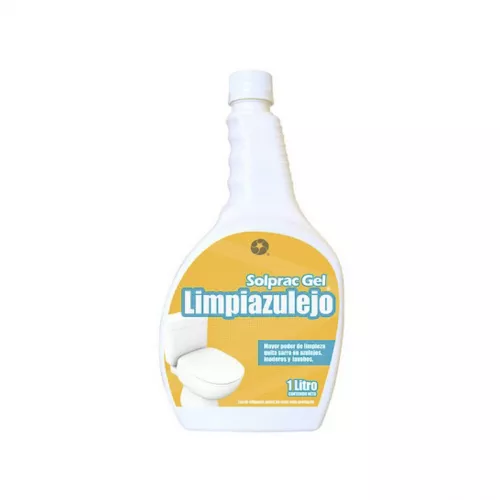 Gel Limpiador Azulejos 1Lt Limpiazule Solprac 7501741809318