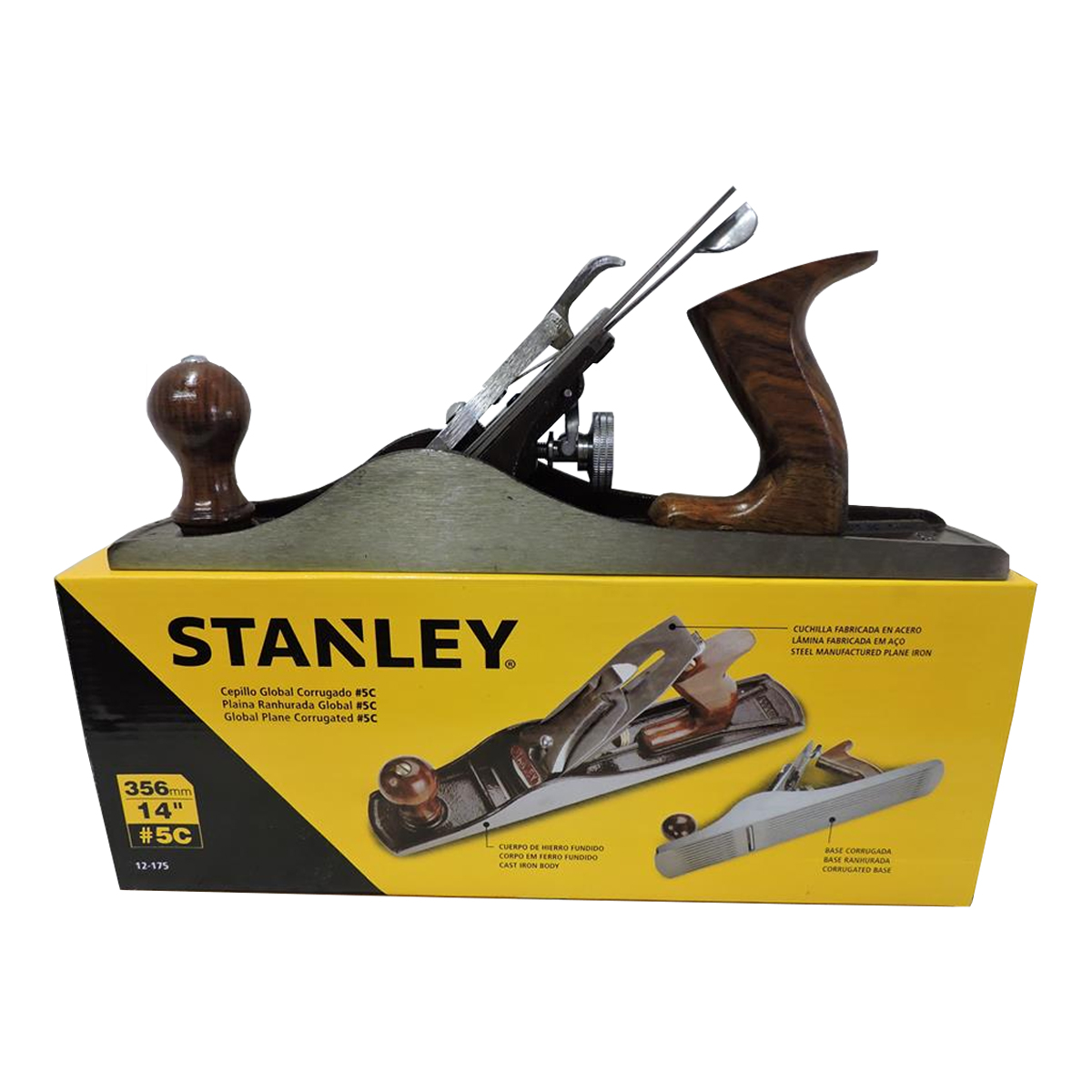 Cepillo Carpintero Corrugado#5 Stanley 12-175, STANLEY, Tauber