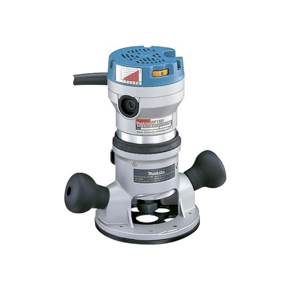 Router 2 Hp Vv 1100W 800024000Rpm Collet 1/2 Makita Rf1101 MAKITA Tauber Ferretería y
