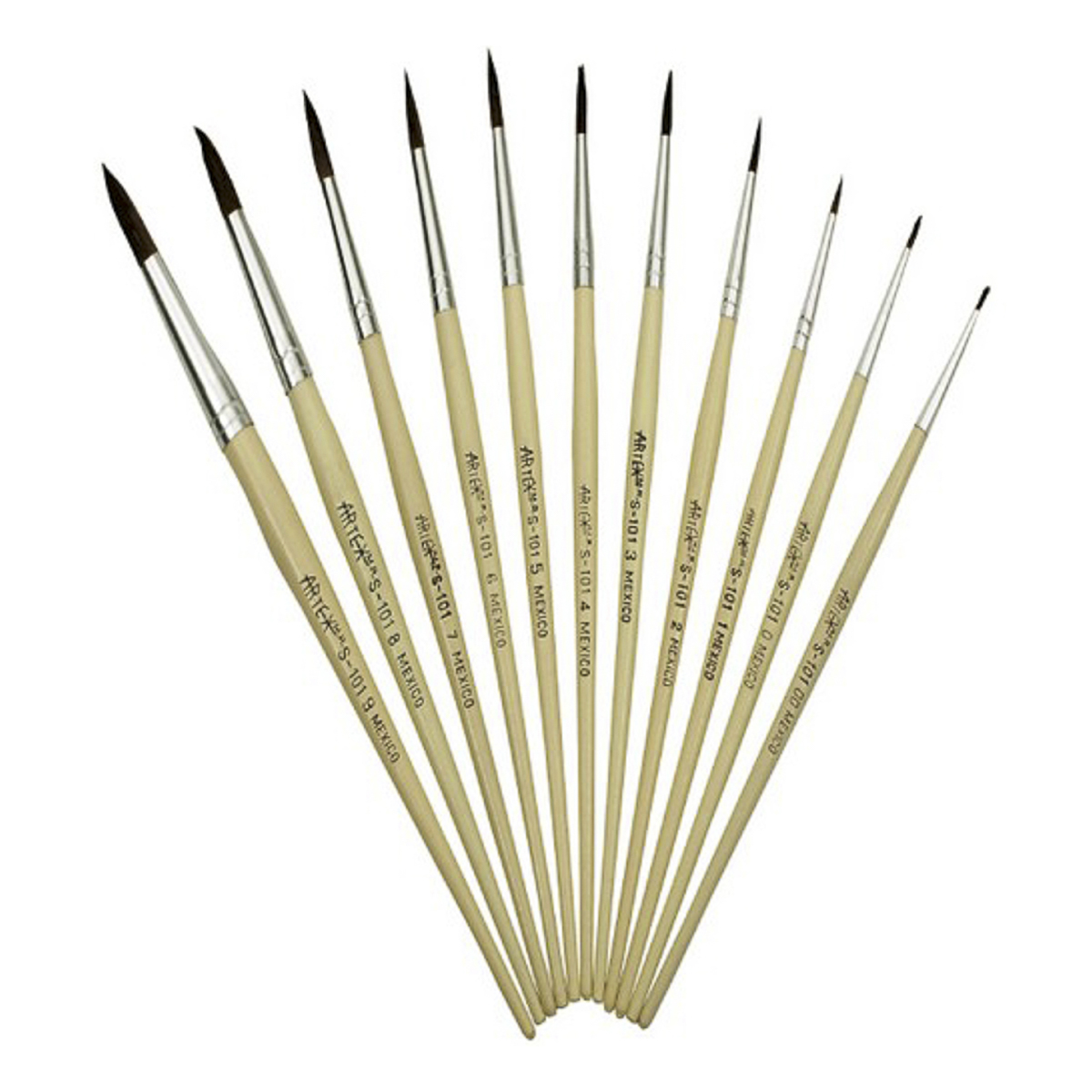 Rodin Pincel Serie 266 Pincel Pelo De Camello Red S-266 #24 Rodin